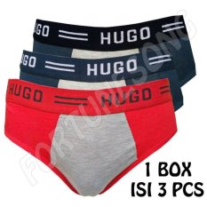 Fs'Fashion-HUGO Mens Underwear / Celana Dalam Pria ( 3 Pieces)