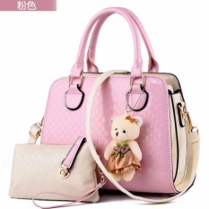 FSMall 888 Tas Import Wanita 2in1 warna Pink