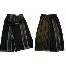 FTC - Banaka Sarung Celana Anak Size M (Hitam Coklat)