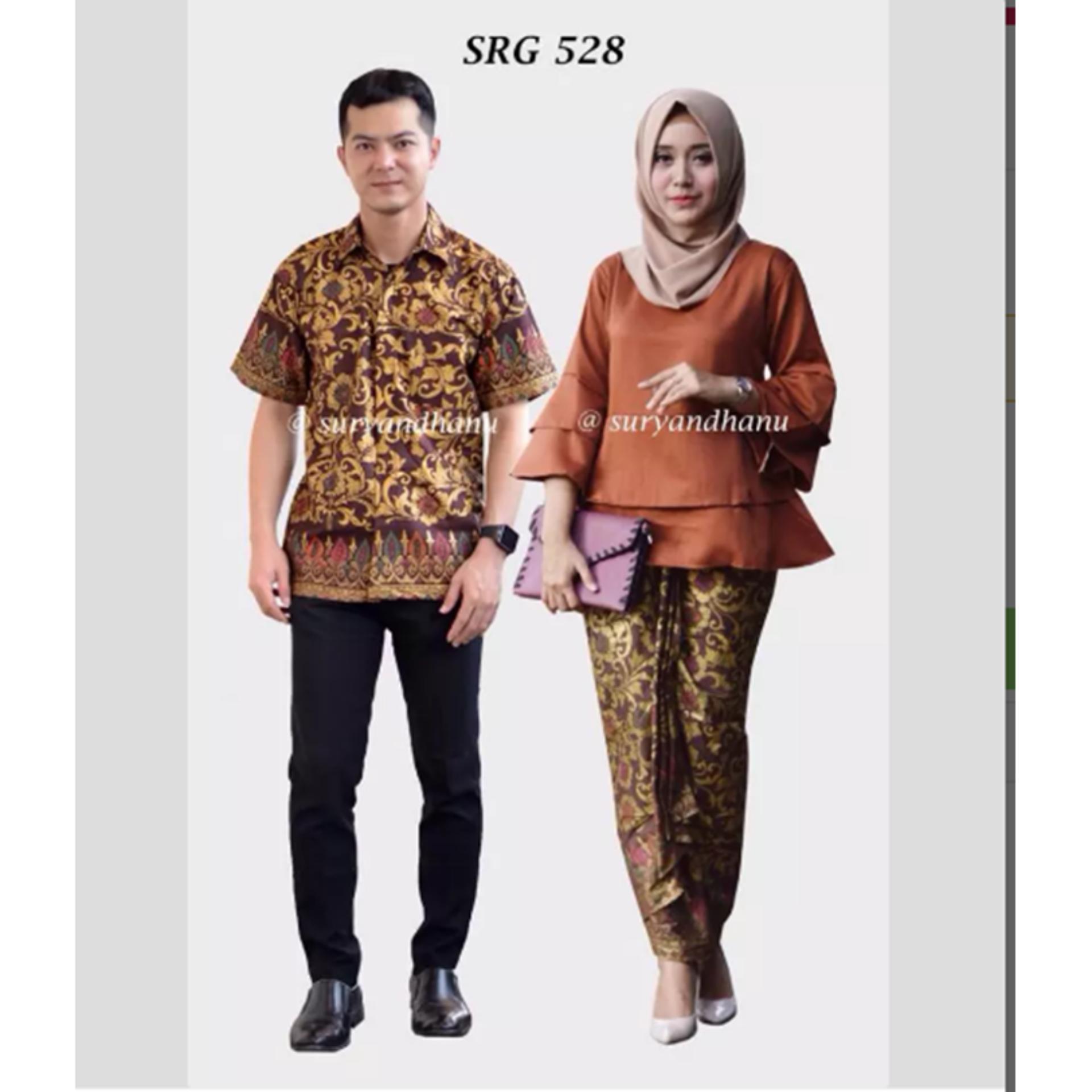 Fufuclothes - Sarimbit Batik Couple Gamis Terbaru