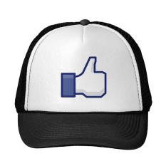 Funny Facebook Like Trucker Cap Trucker Hat - intl