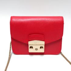 Furla Mini Metropolis Crossbody (Ruby Red)