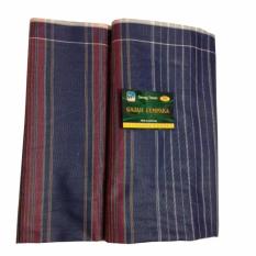Gajah Cempaka Sarung - Biru-Coklat