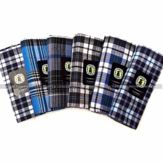 Gajah Duduk Sarung Tenun 1 Pc Corak Random - Eksklusif Premium Muslim Motif Asia Kain Sarong Muslim Pria Dewasa Perlengkapan Ibadah Sholat Jum'at Ied Hari Raya Pengajian Corak Masa Kini Bahan Halus Lembut Adem Nyaman - Biru