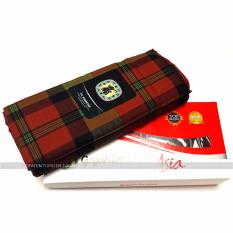 Gajah Duduk Sarung Tenun Eksklusif Premium Muslim Motif Asia - Merah