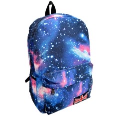 Galaxy Pattern Unisex Travel Backpack Leisure Bags Schoolbag Bu - intl