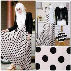 Gambar Vanela Polka- Busana Muslim Baju Remaja Vanelia Jersey Premium Murah Termurah