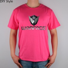 GAME R Medan Tempur WARFACE T-shirt Cotton Lycra Top 11030 Fashion Merek T Shirt Pria Baru DIY Kualitas Khaki 2017-Intl