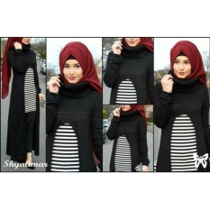 Setelan Gamis Wanita GRATIS PASMINA / Hijab Muslimah / Muslim syari syar'I / Busana muslim / Terusan Wanita Gamis / Rompi gamis / Cardigan Muslim / Sytle Muslimah Modern / Gamis Murah / Atasan Wanita / Celana Muslim Gamis Luaran Remaja ABG ss yalimarsh