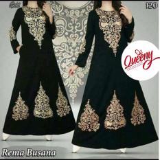 gamis abaya hitam arab - fashion muslimah - abaya modern