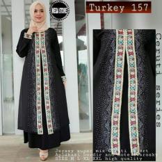 Gamis Abaya Turkey 157/ Gamis Abaya Muslim Maxi syari