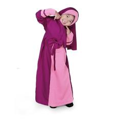 Gamis Anak Perempuan Balotelli Pita Murah - Ungu / Gamis Anak / Baju Muslim Anak /Baju muslim