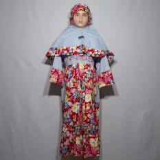 Gamis anak premium Royyan - Biru Muda