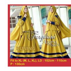 Gamis Ayra Aida Mimosa Syari Kualitas Premium Busui - Gaun Pesta - Shopping Dress - Belanja Baju Online - Toko Baju Online - Grosir Baju Muslim