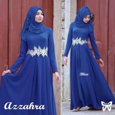 Gamis Azzahra Maxi Blue