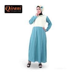 Gamis Baju Muslim Wanita Qirani Promo Melati 181 Kuning