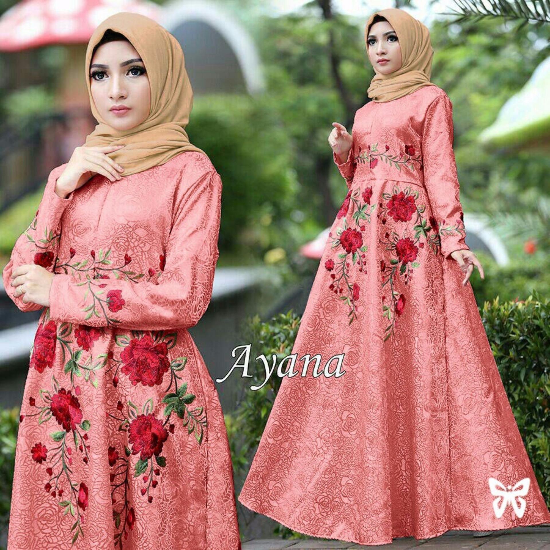 Gamis / Baju / Pakaian Wanita Muslim New Ayana Syari