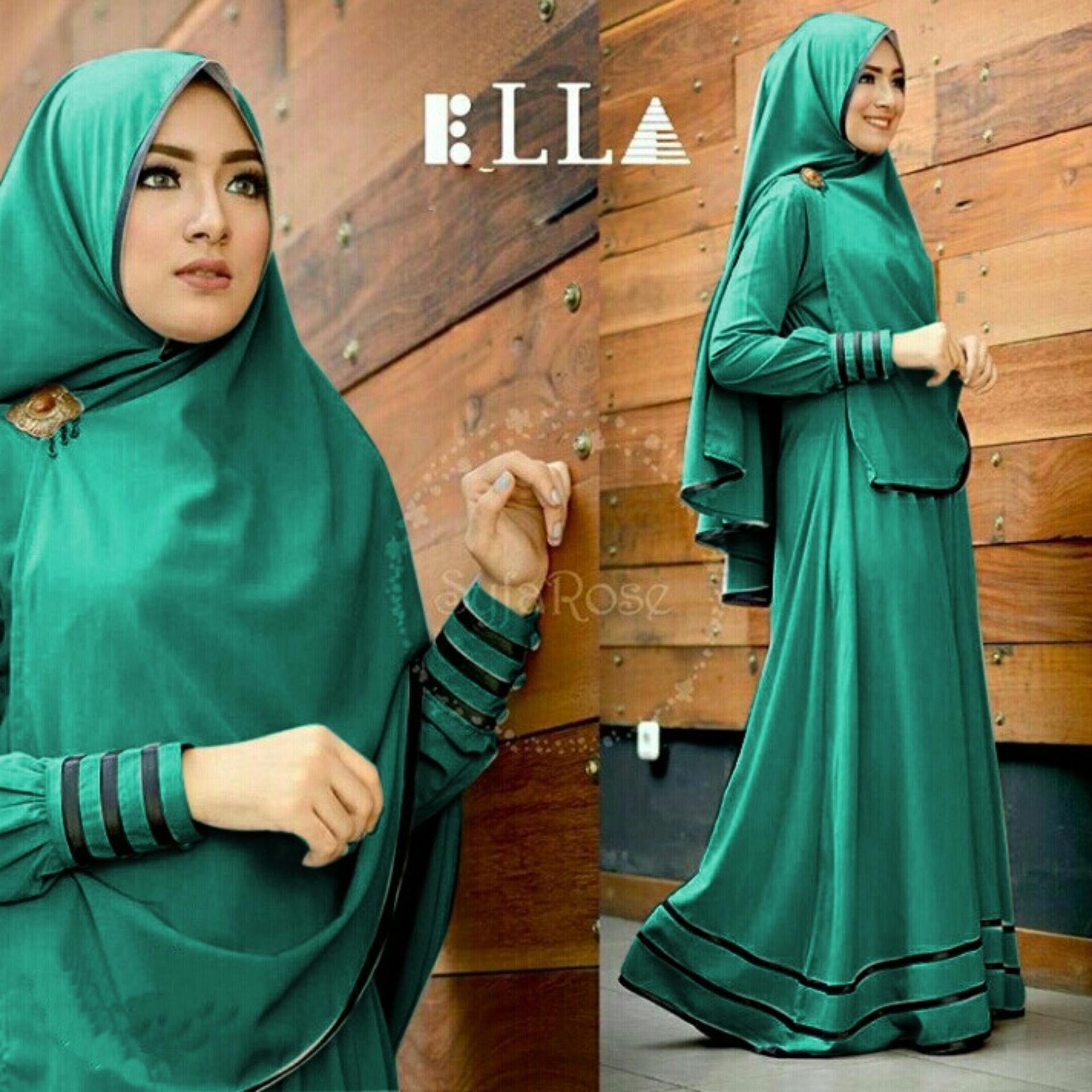 Gamis / Baju / Pakaian Wanita Muslim Syfarose Syari Tosca