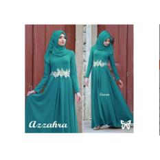 Gamis / Baju Wanita Muslim Azzahra Syari tosca