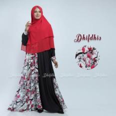 Gamis Ballotelli Premium Mix Monalisa Wolpeach Cantik !!!
