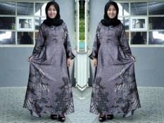 Gamis Batik Semi Sutra / Gamis Syar'i Simple