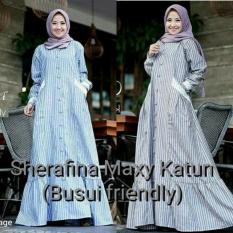 Gamis Busui / Baju Dress Menyusui / Hijab Murah Baru : Sherafina Maxy