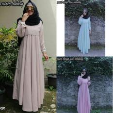 Gamis Cantik / Dress Pink / Baju Muslim Wanita Murah : Pearl Abaya