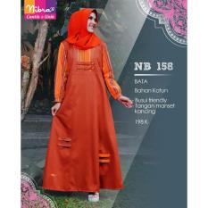 GAMIS CANTIK KATUN BUSUI TANGAN MANSE NIBRAS NB 158