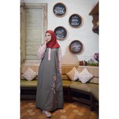 Gamis Dewasa Nibras NB 135 Abu Tua Marun
