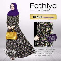 Gamis Fathiya - Black