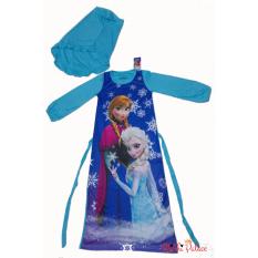 Disney Original - Baju Gamis Frozen Sisters II (Blue)