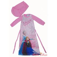 Disney Original - Baju Gamis Frozen Sisters (Pink)