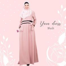 Gamis House Of Valisha Yara Dress Blush - Baju Gamis Wanita Busana