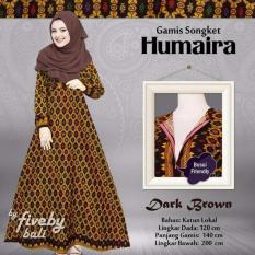 Gamis Humaira - Dark Brown