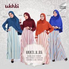 Gamis Jersey Premium Ukhti U05 S-M-L