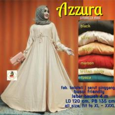 Gamis Jumbo XXL Azzura Baloteli Polos Umbrella Dress
