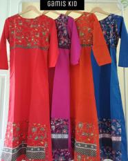 Gamis kids bahan katun mix batik