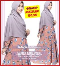 Gamis Latasha Nabilla Lady Dress - Baju Muslim Wanita Baju Muslimah