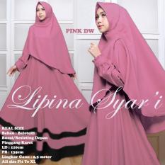 Gamis Lipina Syari Balotelli Pink Dw