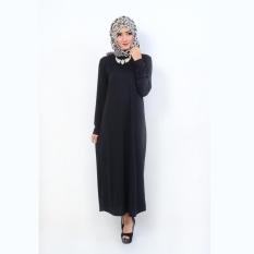 Gamis Maksi Spandek Simpel Elegan