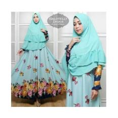 gamis maxi dres balotelly zaskia syari tosca baju pesta muslim