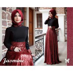 Gamis Modern - Pakaian Wanita Muslimah - SS Jasmine Gliter