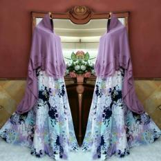 GAMIS MONALISA GAMIS FIRDAUS ( DASAR DONGKER ) SET KHIMAR