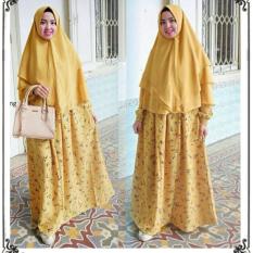 Gamis Wolfis Monalisa Kuning