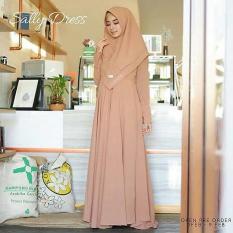 Gamis Murah Sally Syari Mocca