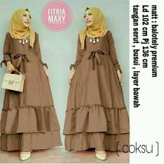 Gamis Muslim Syari Fashionable - Gamis Fitria Maxi