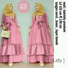 Gamis Muslim Syari Fashionable - Gamis Fitria Maxi
