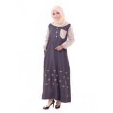 Gamis Nibras NB 134-Coklat