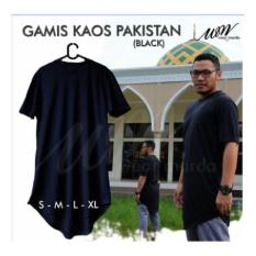 Gamis Pakistan Pria Bahan Kaos seperti Jubah Arab bisa jadi Baju koko