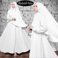 Gamis Polos Balotelli HQ Putih